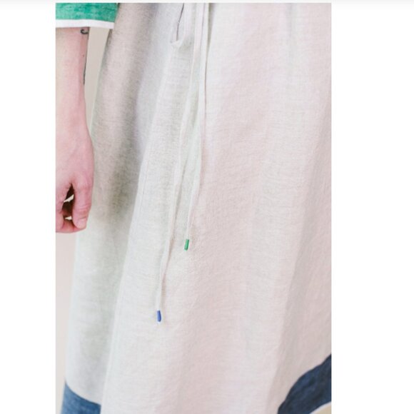 Eka Natural Linen Dress - Picture 5 of 15